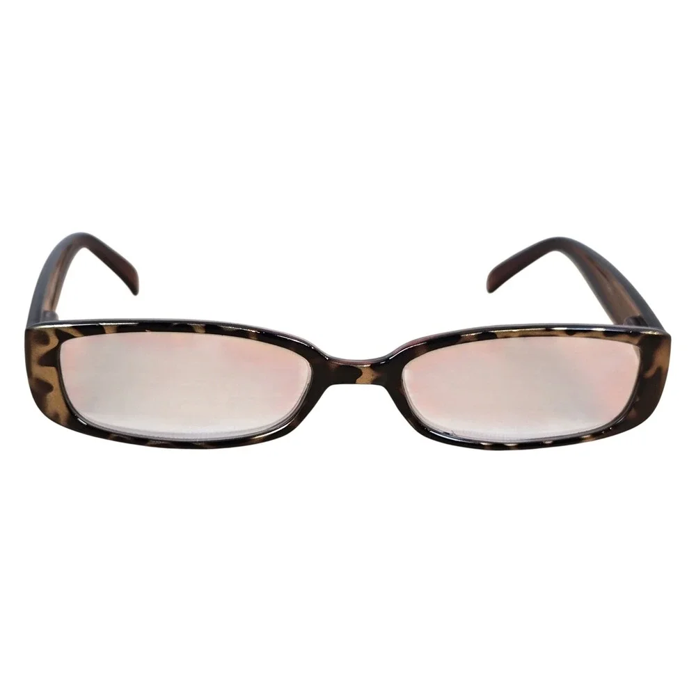 Funky Animal Print Brown Eye Glasses Frames 1